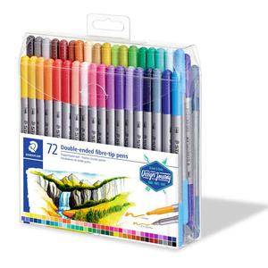 MARCADORES STAEDTLER DOBLE PUNTA X 72 UND