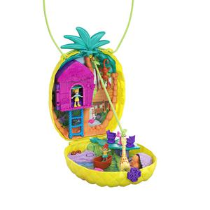 SET DE JUEGO POLLY POCKET ESTUCHE BOLSA TROPICOOL