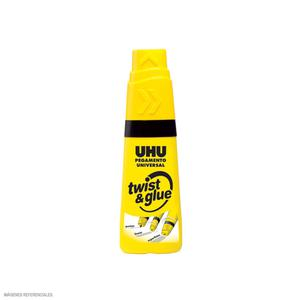 PEGAMENTO UHU TWIST & GLUE FRASCO FÁCIL 35 ML