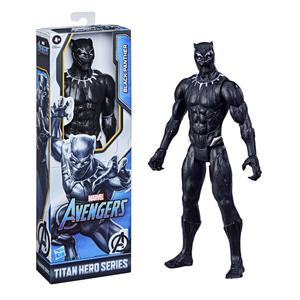 FIGURA DE ACCIÓN AVENGERS TITAN HERO SERIES BLACK PANTHER