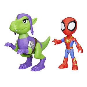 FIGURAS SPIDEY Y GOBLIN RAPTOR SPIDEY & HIS AMAZING FRIENDS DINO-WEBS