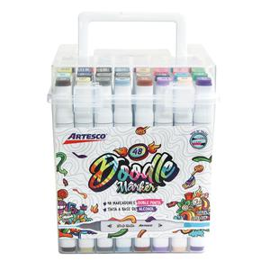 MARCADORES A BASE DE ALCOHOL ARTESCO DOODLE MARKERS X 48 UND