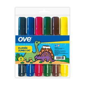 PLUMÓN JUMBO OVE E47 X 6 UND
