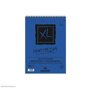 BLOCK XL CANSON A5 ESPIRAL MIX MEDIA 300 GR 15 HOJAS