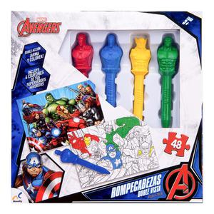 ROMPECABEZAS AVENGERS DOBLE VISTA 48 PIEZAS