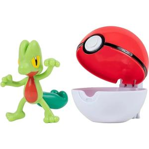 FIGURA TREECKO POKEMON CLIP + BALL