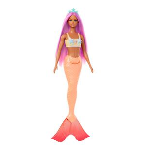 MUĂECA BARBIE ENSUEĂO SIRENA CON CABELLO MORADO