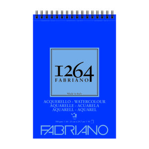 BLOCK FABRIANO A4 AQUARELLE I264 300 GR 30 HOJAS