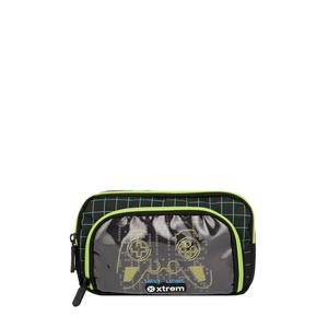 CARTUCHERA XTREM ZIP-ART 6XT BLACK GAMER