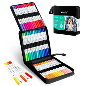 SET DE MARCADORES OHUHU DOBLE PUNTA X 60 UND