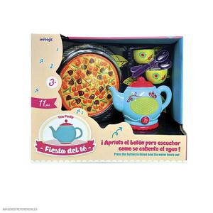 FIESTA DEL TÉ CON PIZZA + LUZ Y SONIDO