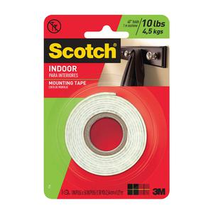 CINTA DE MONTAJE SCOTCH 3M 114 MOUNT PARA INTERIORES 1'' X 1.27 M