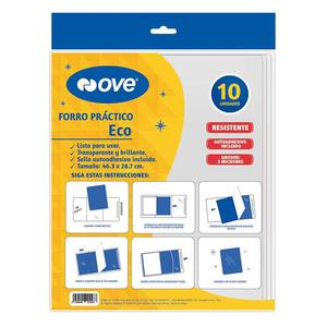 FORRO PRÁCTICO OVE ECO BOLSA X 10 UND
