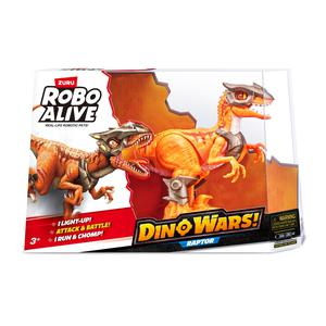FIGURA DINOSAURIO 5 SURPRISE RAPTOR CON LUCES Y SONIDO