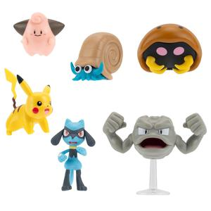 SET DE FIGURAS POKEMON BATALLA X 6 UND