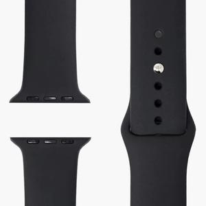 CORREA SILICONA GENĂRICA LISA NEGRO