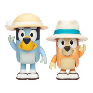 PACK FIGURA BLUEY S11 BLUEY DE VACACIONES X2 UND