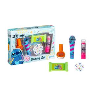 SET ESTUCHE MAQUILLAJE GELATTI STITCH CHICO