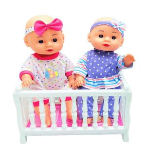 SET MUÑECAS BEBÉS GEMELOS 25 CM
