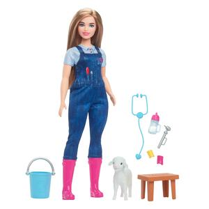 MUĂECA BARBIE PROFESIONES SET DE LUJO GRANJERA