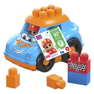 JUGUETE DE CONSTRUCCIÓN MEGA BLOKS PEQUEÑO VEHÍCULO CARRERAS RICKY