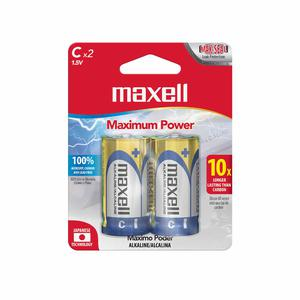 PILA MAXELL 723320 MEDIANA LR14 X 2 UND