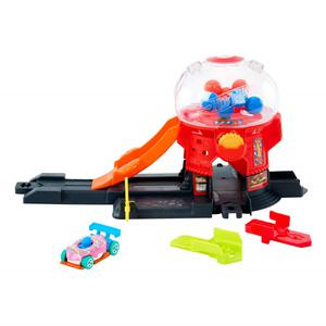 PISTA HOT WHEELS CITY TIENDA DE DULCES EN LA CIUDAD