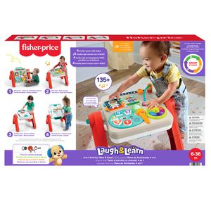 MESA DE ACTIVIDADES FISHER PRICE 4 EN 1