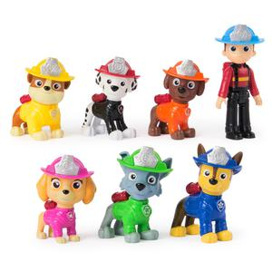 SET FIGURAS PAW PATROL RESCATE DE INCENDIO X 7 UND