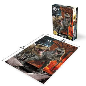 ROMPECABEZAS DE 150 PIEZAS PRIME 3D MUNDO JURÁSICO T-REX VS GIGANOTOSAURUS