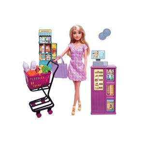SET MUÑECA FASHION ANGIE CON ACCESORIOS SUPERMERCADO GRANDE