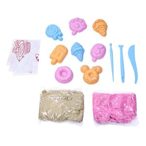 SET DE ARENA MÁGICA MOLDES DE HELADO X 400 GR