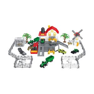 SET DE JUEGO DE GRANJA CON ANIMALES Y VEHÍCULOS