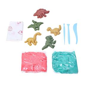 SET DE ARENA MÁGICA SERIE DINOSAURIO X 500 GR