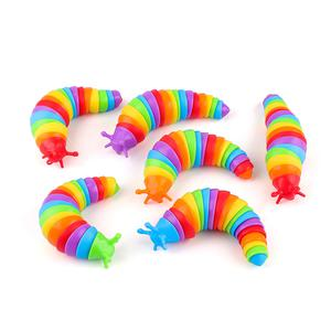 JUGUETES PARA PIÑATA ANTI ESTRÉS DE GUSANO X 2 UNIDADES