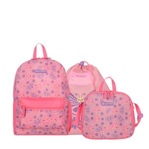 MINI PACK X3 MOCHILA XTREM 6XT PINK BUTTERFLY