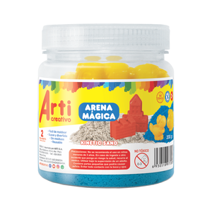 ARENA MÁGICA ARTI CREATIVO CON MOLDES 200 G