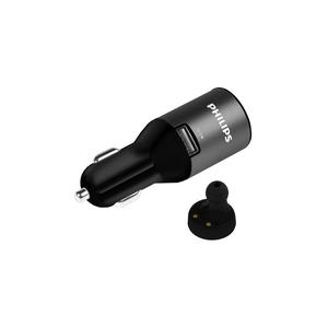 CARGADOR DE AUTO PHILIPS + AUDÍFONO BLUETOOTH