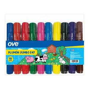 PLUMÓN JUMBO OVE E47 X 10 UND