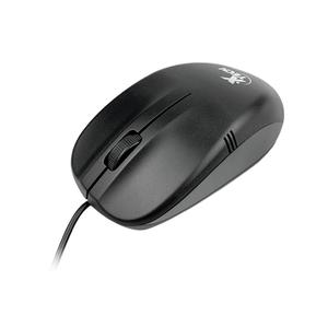 MOUSE ÓPTICO XTECH CON CABLE USB XTM-205 NEGRO
