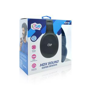 AUDĂFONO OVER THE HEADS CON MICRĂFONO I2GO