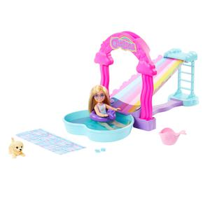 SET DE JUEGO BARBIE CHELSEA CON RESBALADILLA DE AGUA