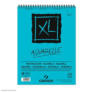 BLOCK XL CANSON A3 ESPIRAL AQUARELLE 300 GR 30 HOJAS