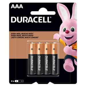 PILA DURACELL AAA 2400 BLÍSTER X 4 UND