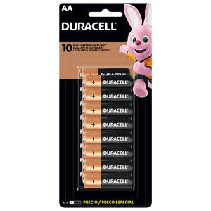 PILA DURACELL AA X 16 UND