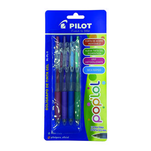 BOLĂGRAFO PILOT POP LOL METAL X 4 UND