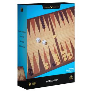 JUEGO DE MESA SPIN MASTER GAMES BACKGAMMON