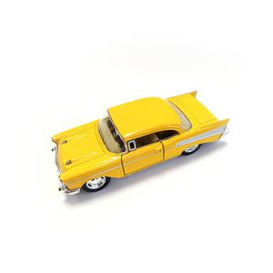 AUTO COLECCIONABLE KINSMART CHEVROLET 1957 BEL AIR SURTIDO 12.7CM