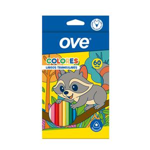 COLORES LARGOS OVE TRIANGULARES X60 UNIDADES
