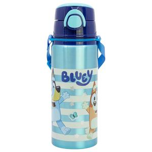 BOTELLA BLUEY ALU POP UP CON CORREA 730 ML